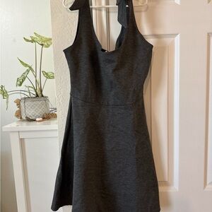 Gray Sleeveless Dress